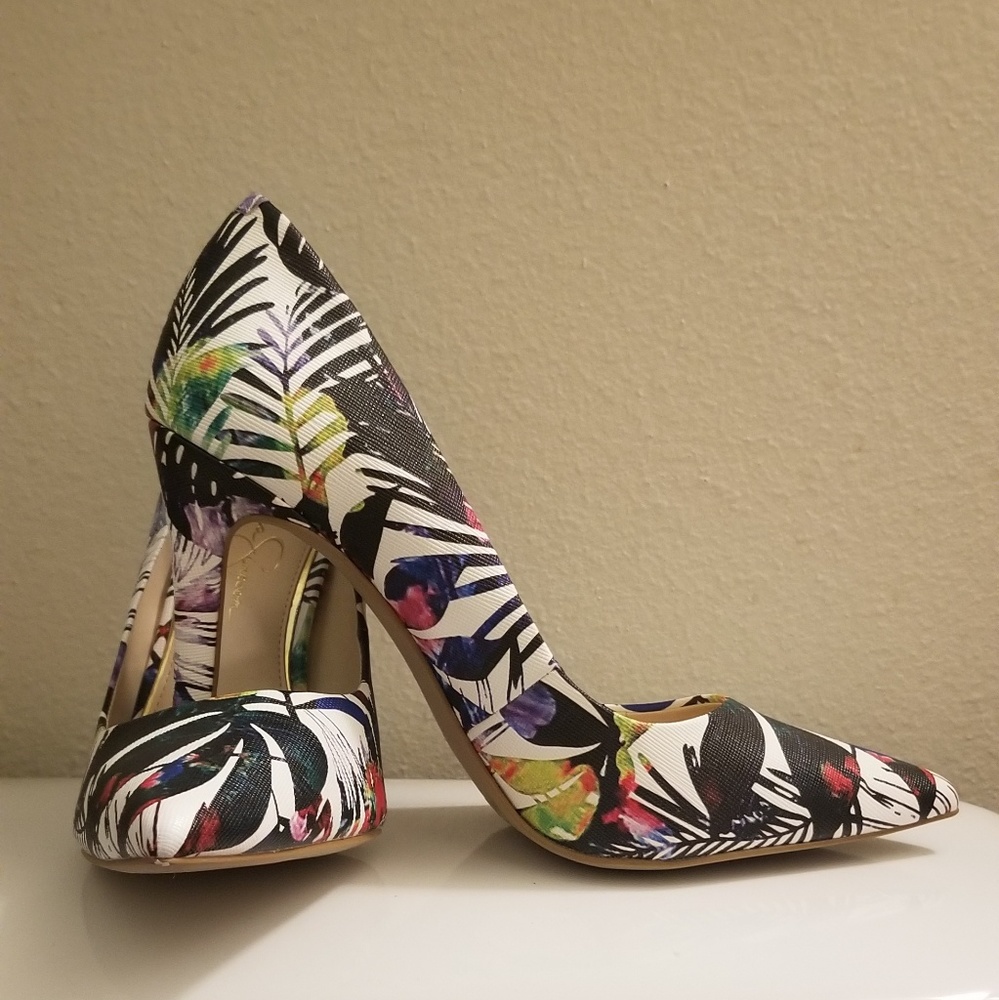 Jessica Simpson Multi Color Pumps